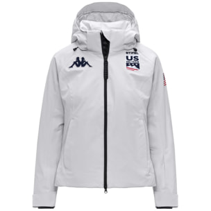 Kappa - Giacche Donna Grigio - 8Cento 810 Us