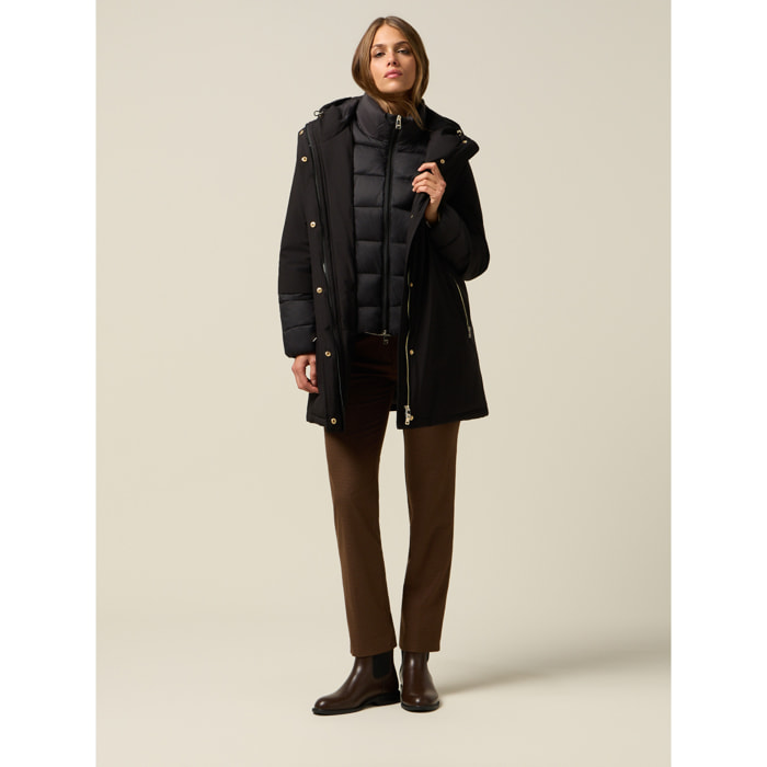 Oltre - Parka combinado - Negro