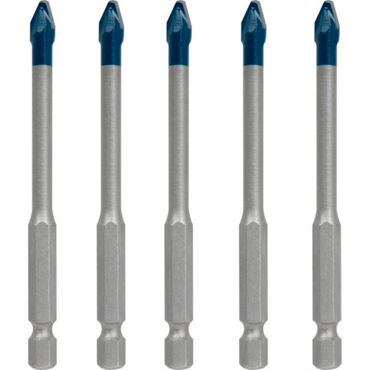 Coffret de 5 forêts expert hex-9 Hard Ceramic 6mm - BOSCH - 2608902316