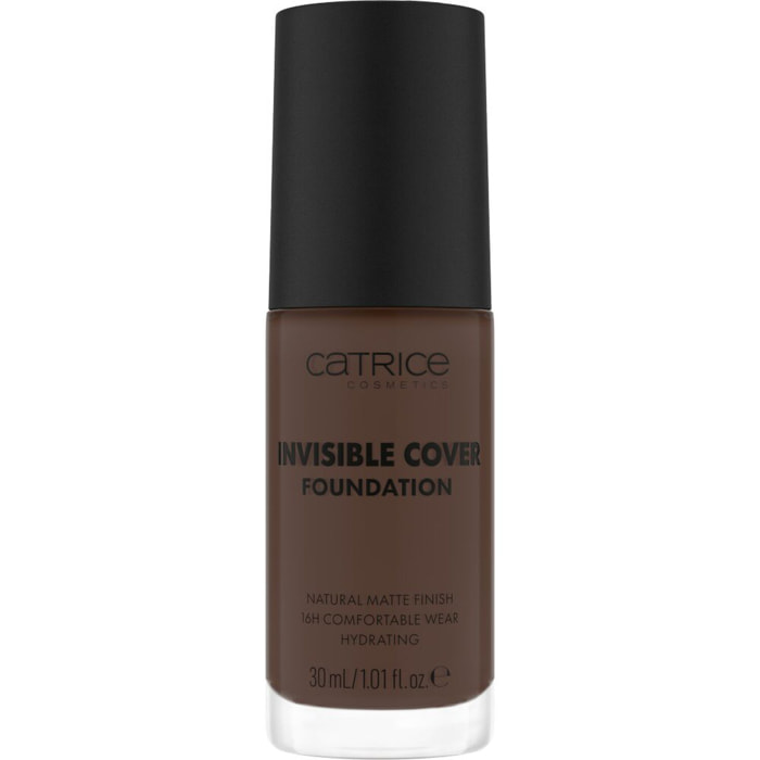 Invisible Cover Foundation - Fond de Teint Couvrant Invisible Fini Mat 30ml