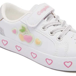 Zapatillas de Niña con Detalles de Corazón