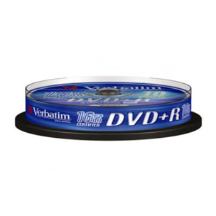 DVD vierge VERBATIM 43498 DVD+R SP10 DATALIFE+ 16X