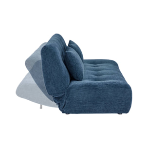Banquette convertible tissu chenille 3 places KLIK