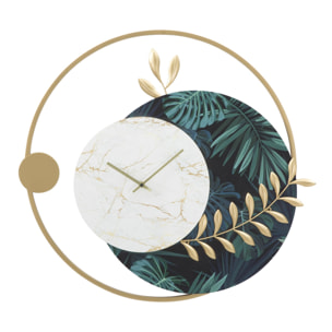 OROLOGIO DA PARETE ROUNDY GREEN CHARME1921 MULTICOLORE