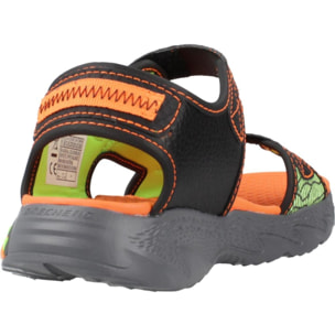 Sandalias Niño Creature-splash Negro