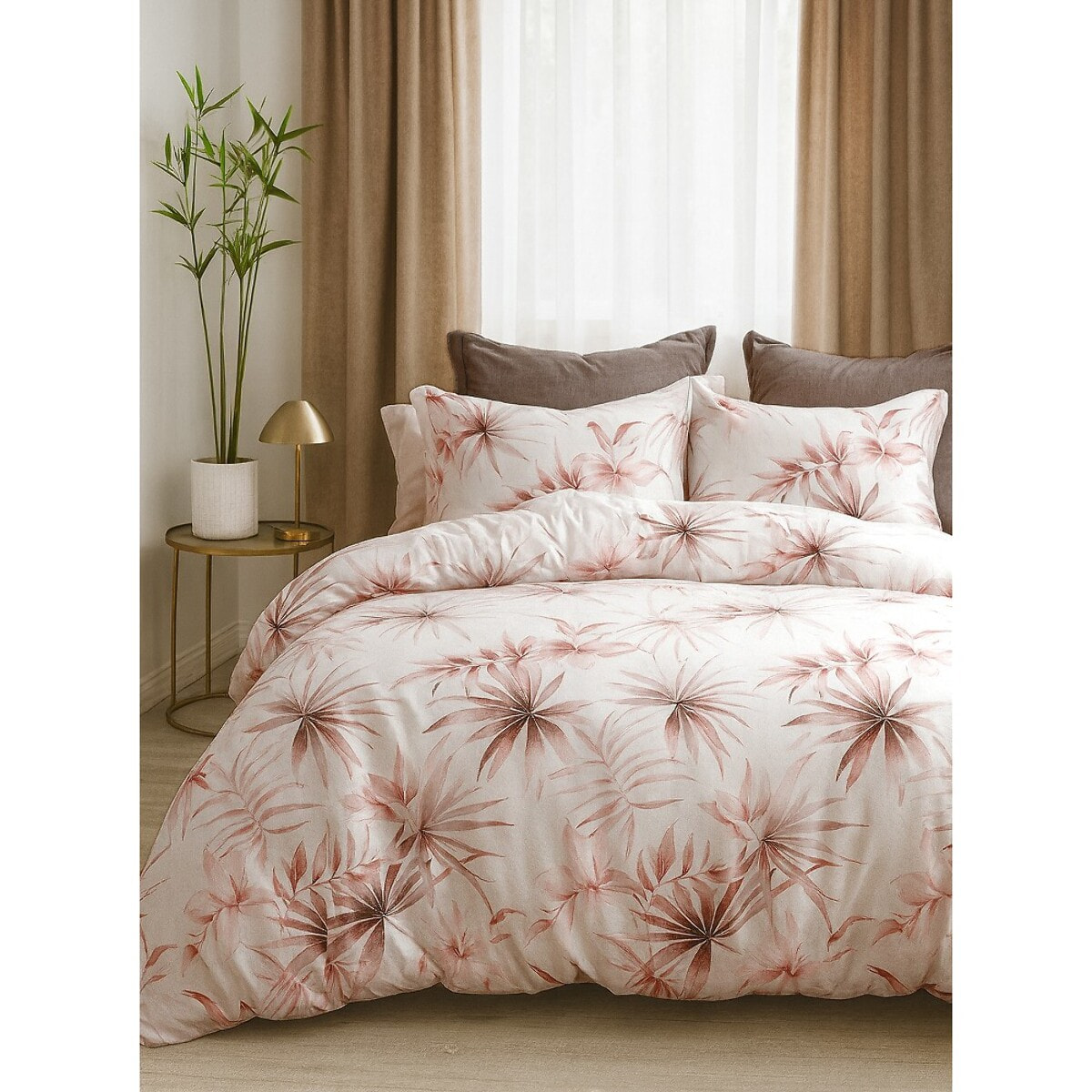 Parure housse de couette en polycoton - Foliance