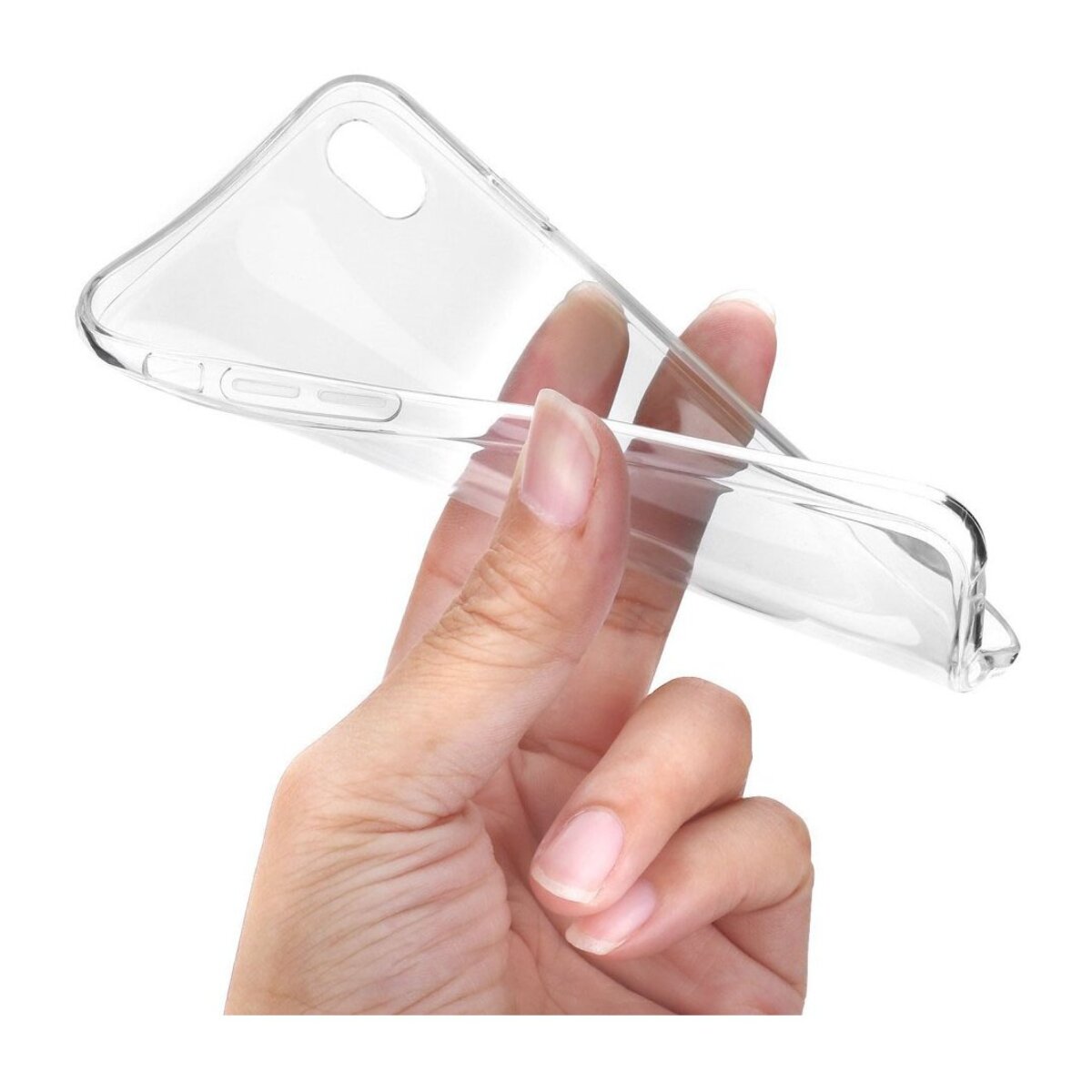 Coque souple transparente pour iPhone X