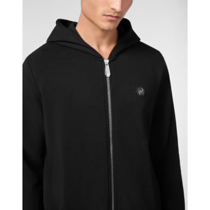 PHILIPP PLEIN Hooded Sweatjacket SKULL