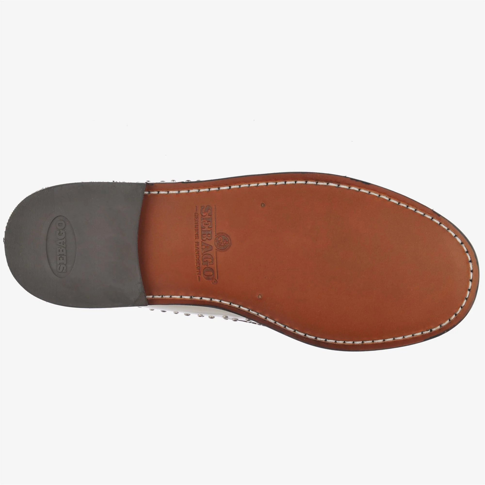 Sebago - Mocassini Donna Bianco - Dan Studs Woman