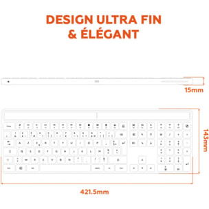 Clavier sans fil MOBILITY LAB KS720W