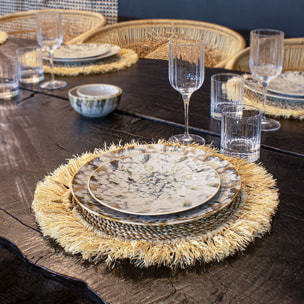 Service de table 48 pièces en porcelaine MAKA