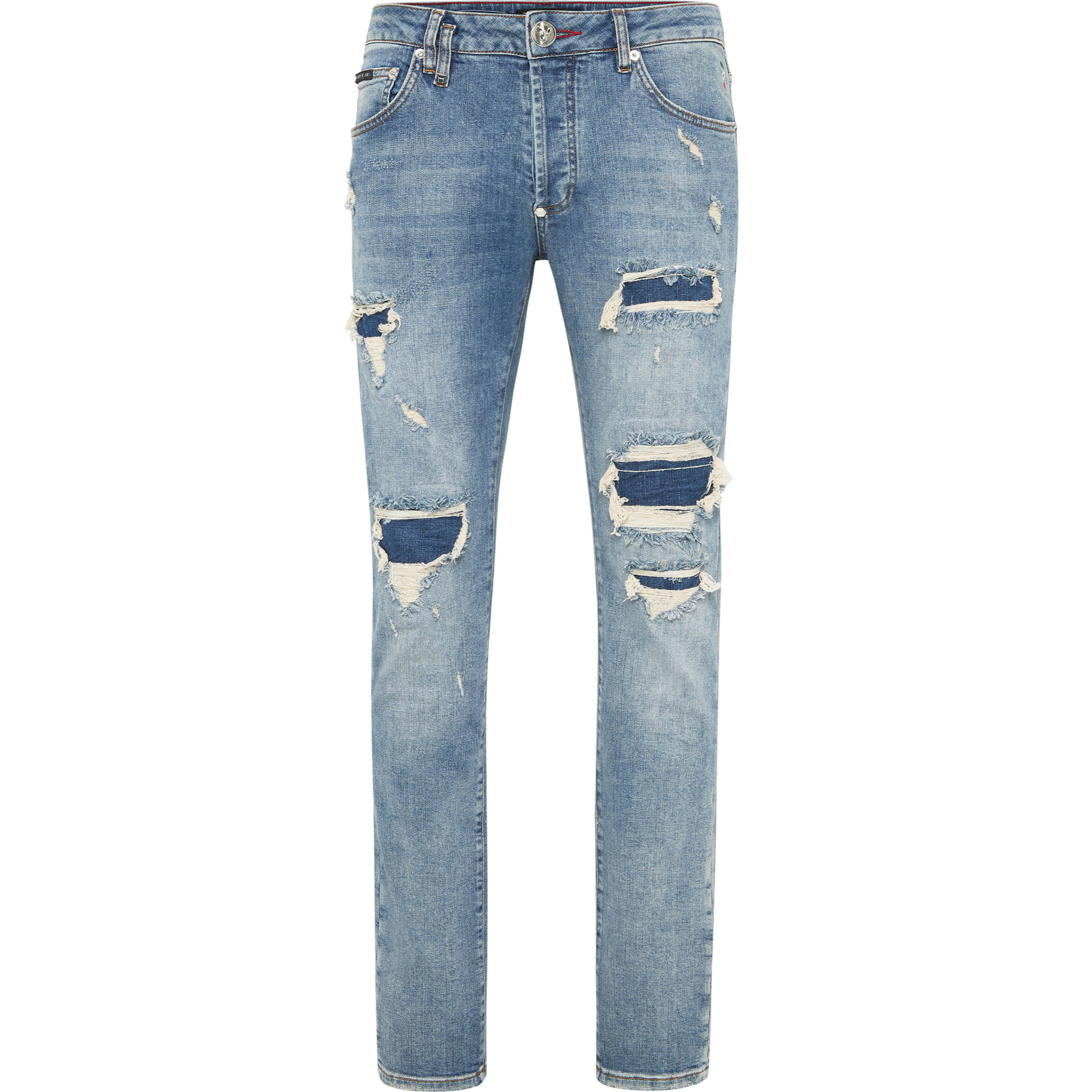 PHILIPP PLEIN Vaqueros de corte recto