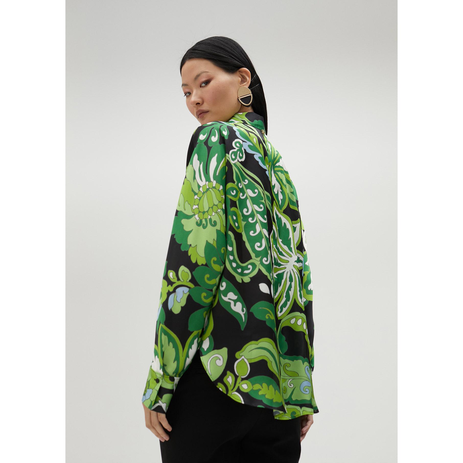 Camicia con stampa paisley