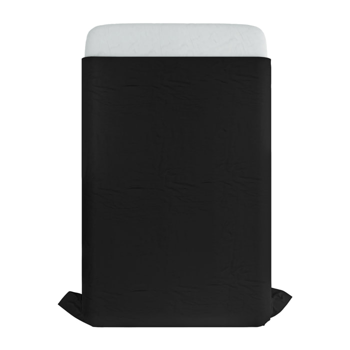 LENZUOLO SOPRA TINTA UNITA MAX COLOR, 100% COTONE - PIAZZA E MEZZA