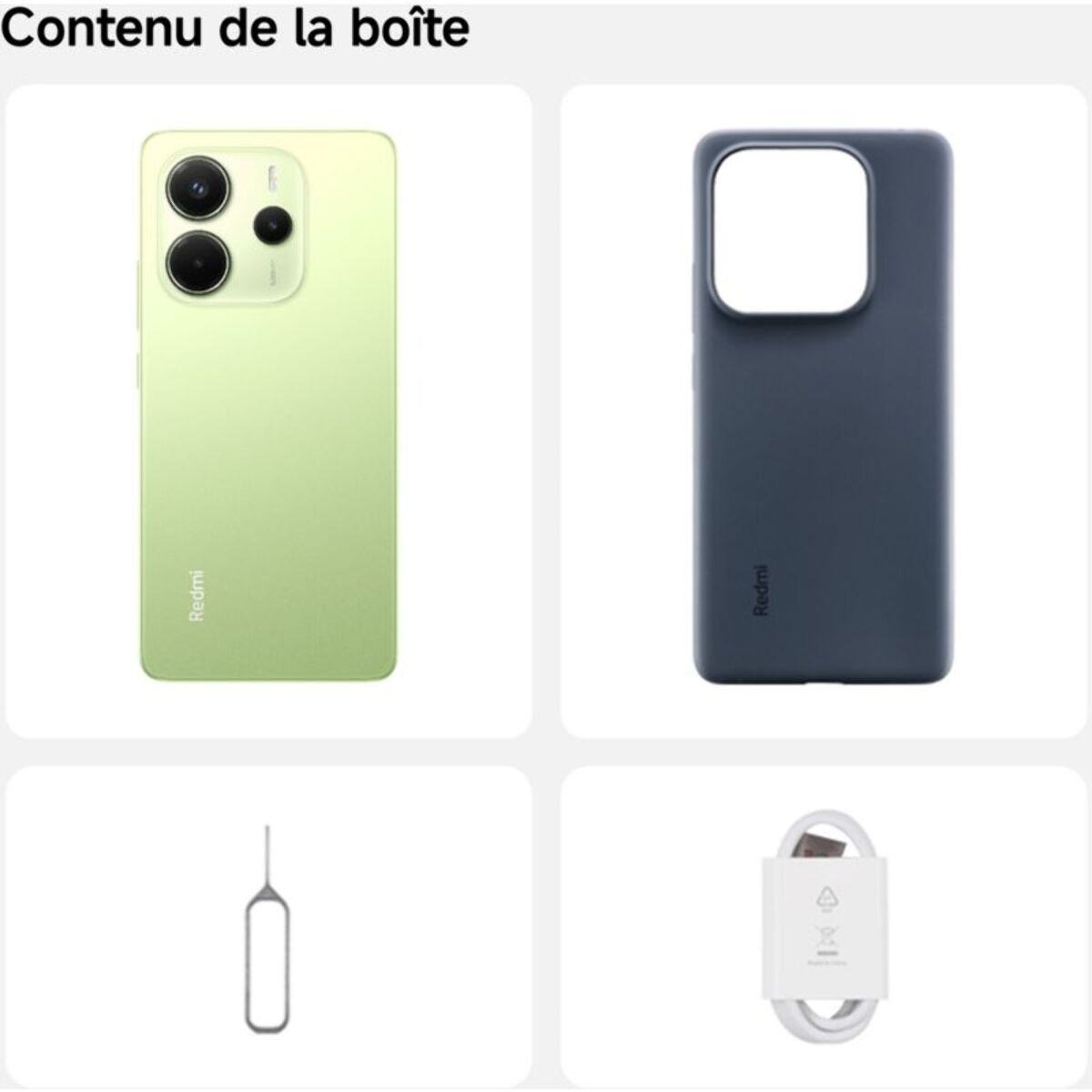 Smartphone XIAOMI Redmi Note 14 Vert 256Go