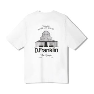 Camiseta de Hombre St.Denis Blanco / Negro D.Franklin