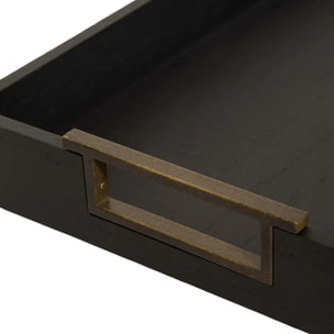 Lot de 2 plateaux rectangulaires Sael