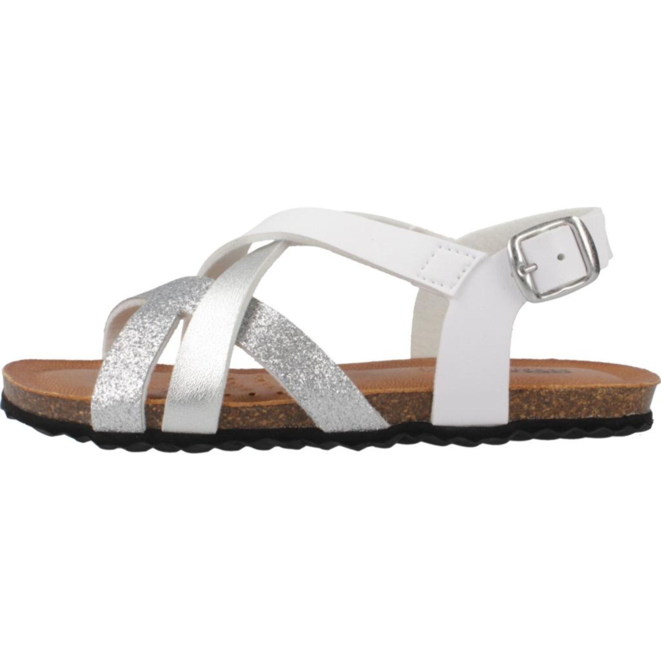 Sandalias Niña de la marca GEOX  modelo J SANDAL CHILENE GIR BLANCO