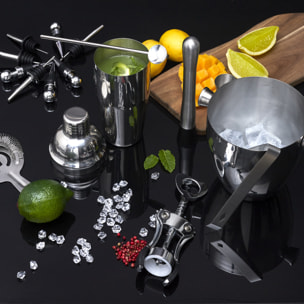 Set à Cocktail - COOK CONCEPT - 16 Accessoires - Argent
