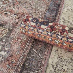 Tapis d'orient URJINE facile d'entretien