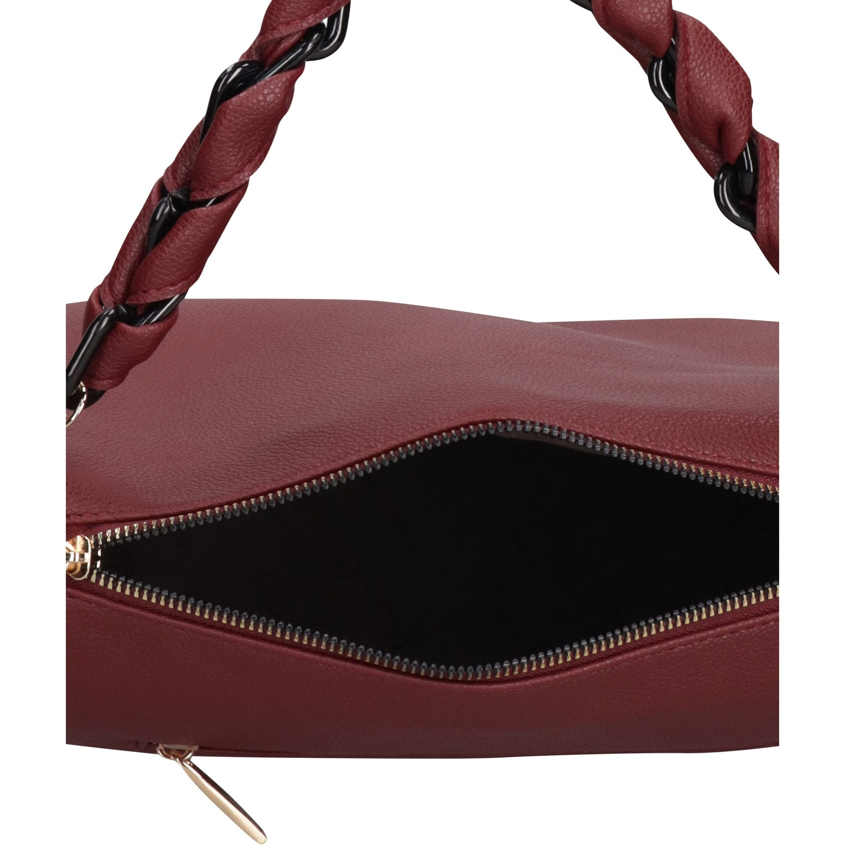 Borsa a spalla da donna - Modello Céleste Lux - Pelle vegana PU - 28.0 x 18.0 x 12.0 cm