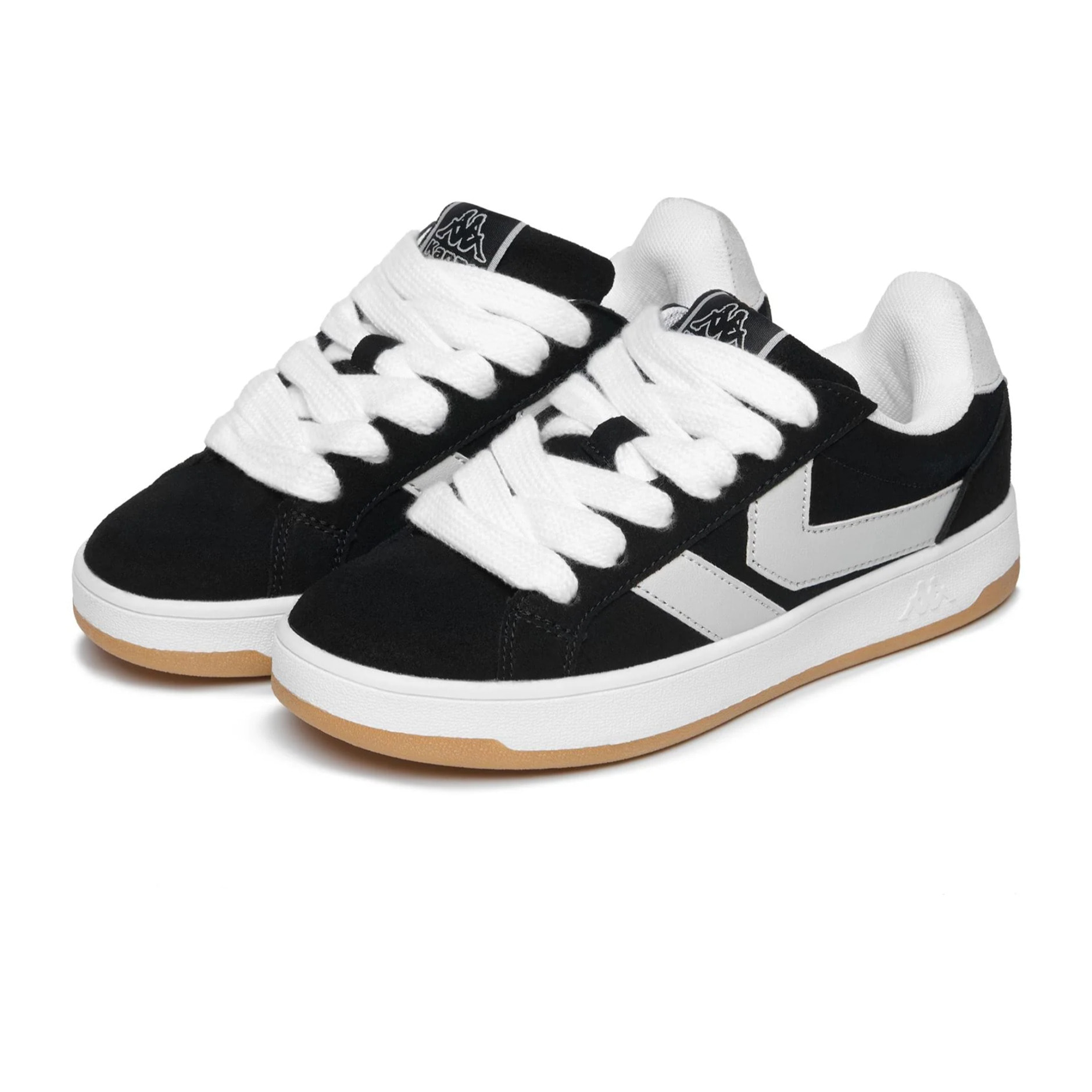 Sneakers Kappa Uomo Donna Logo Marlon Nero