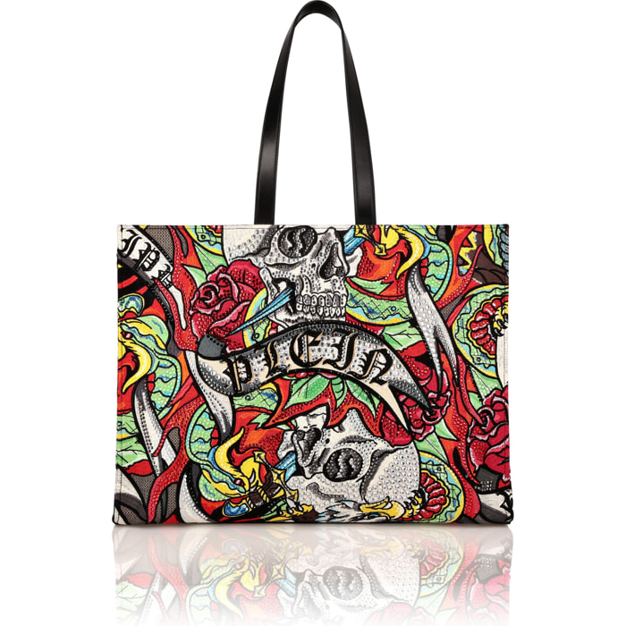 PHILIPP PLEIN Shopping Bag TATTOO