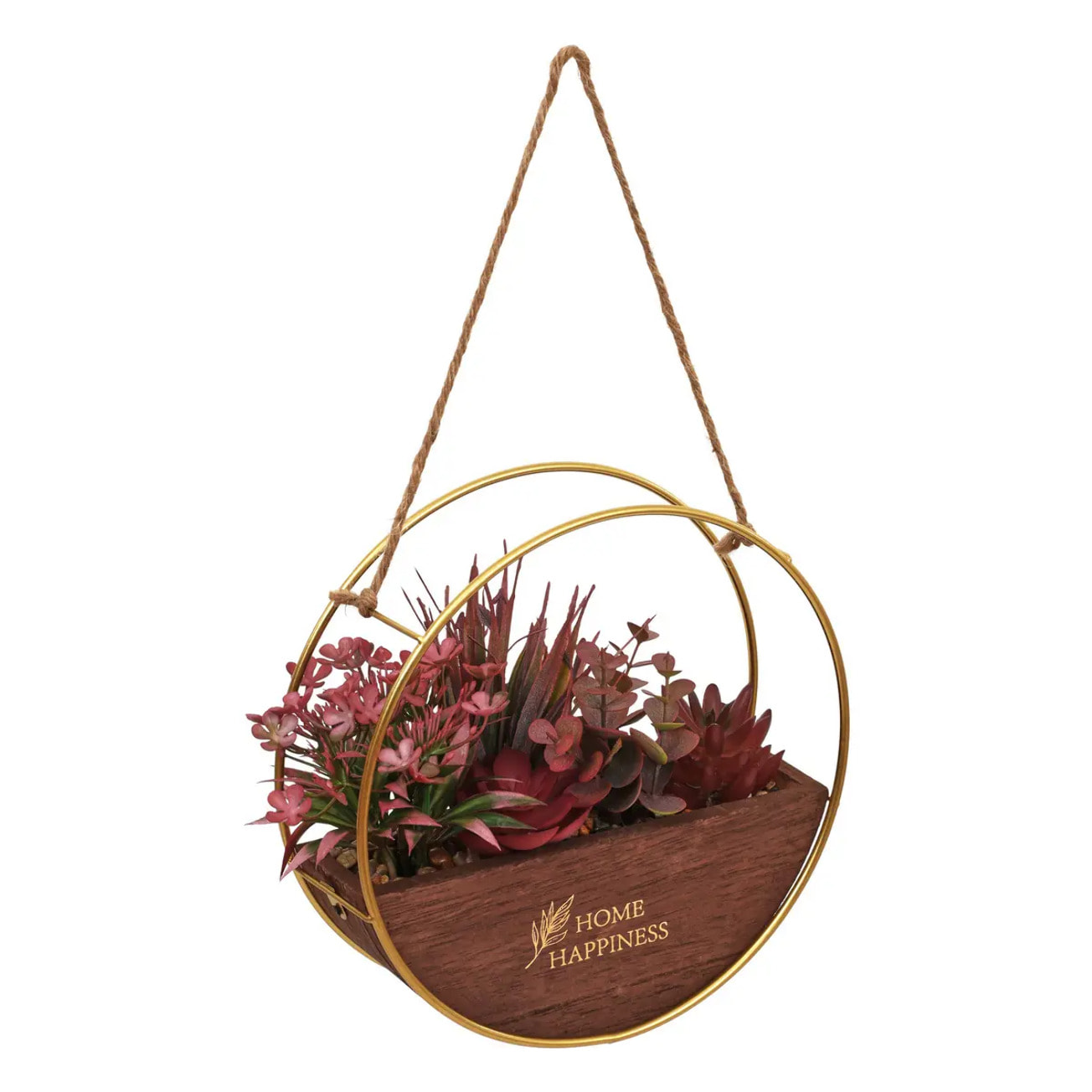 Plante artificielle Krist H.20cm marron