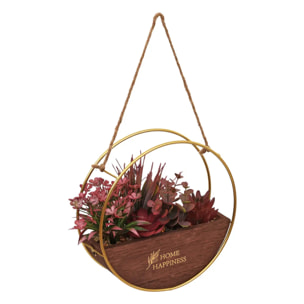 Plante artificielle Krist H.20cm marron
