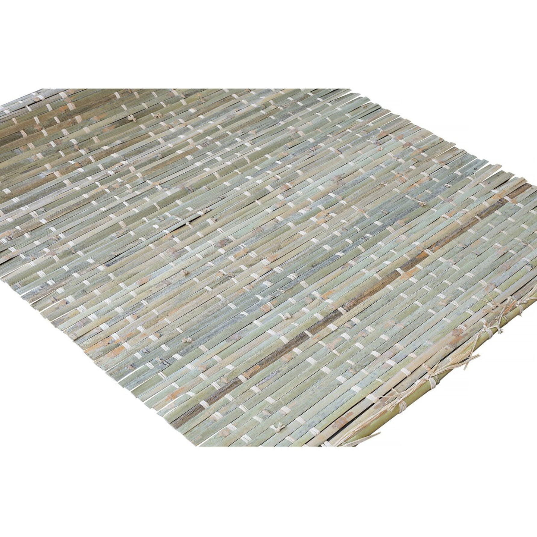 Rouleau de bambou  skhah souccah 110 x 310 cm avec fil de coton "Haya"