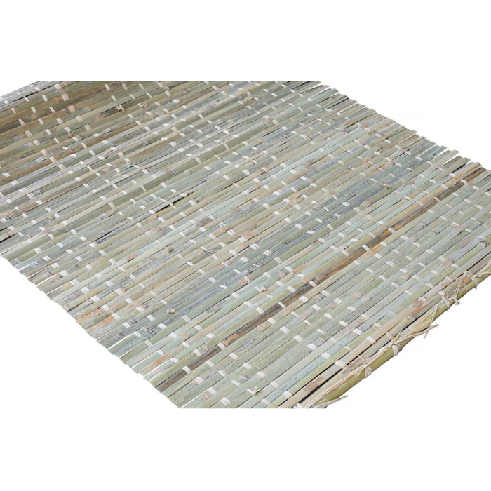 Rouleau de bambou  skhah souccah 110 x 310 cm avec fil de coton "Haya"