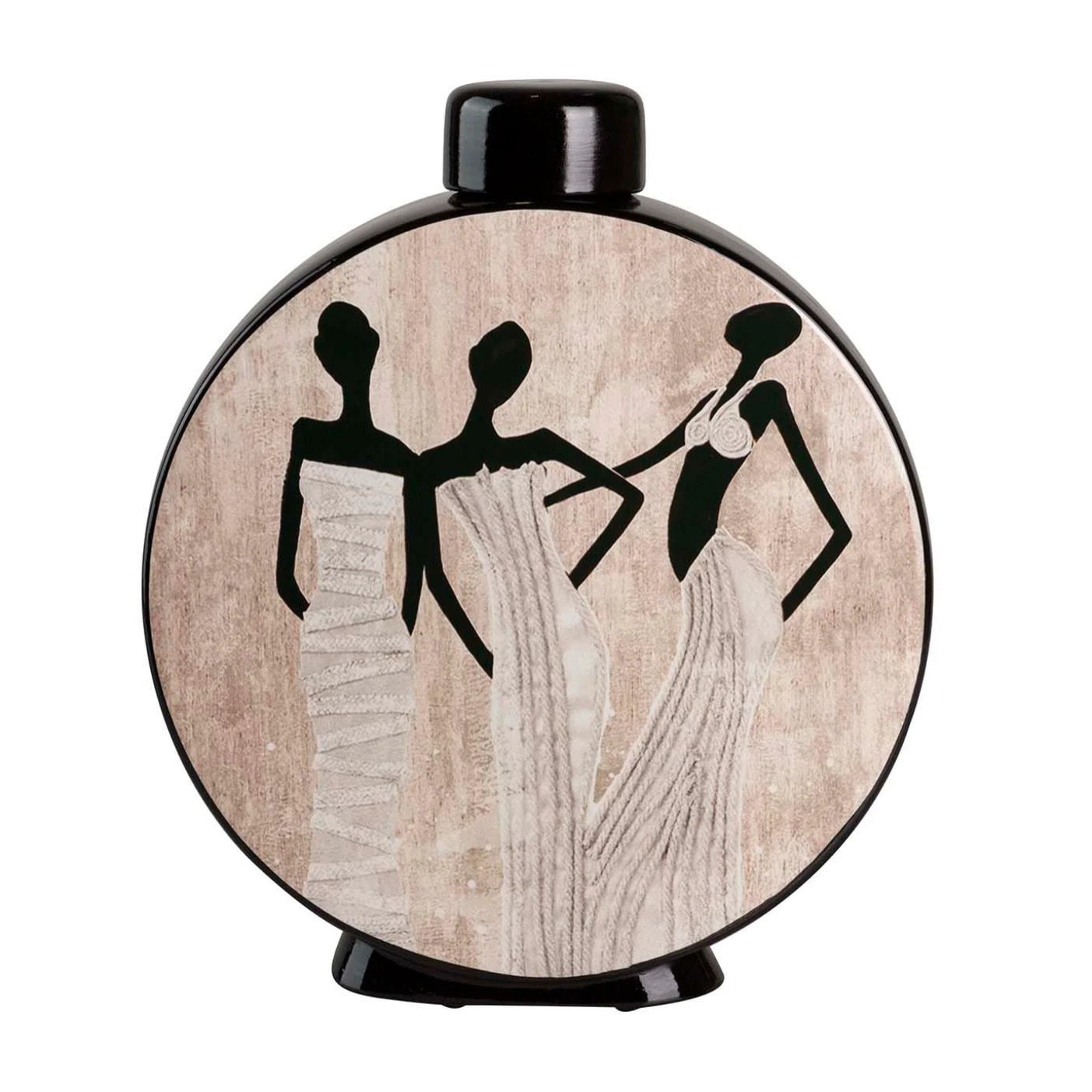 Tibor Ceramica Africanas 28x8x33 Cm