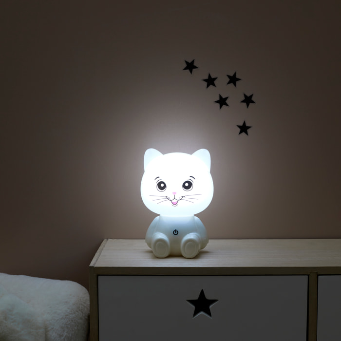 Lampe Veilleuse Chat Usb