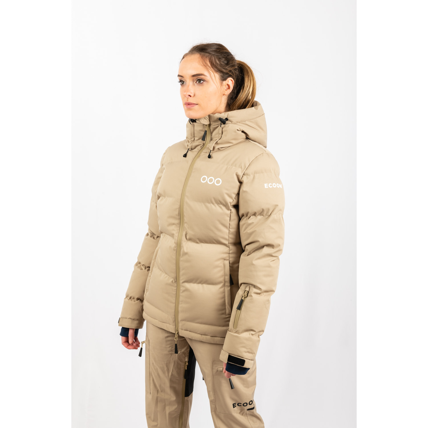 Giacca isolante ECOThermo da donna, marchio ECOON - Beige