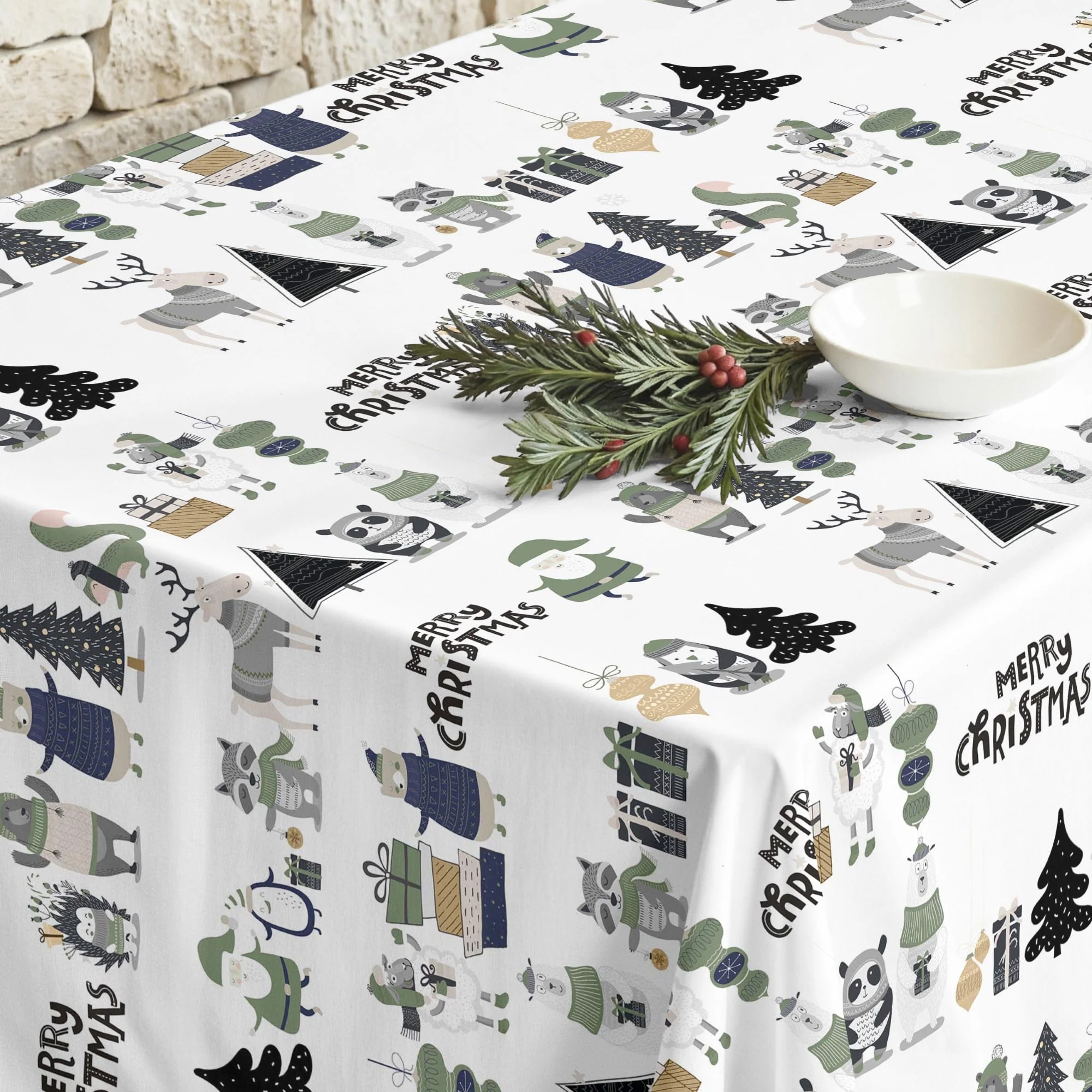 Nappe en résine Anti-tâches Noel 5 102