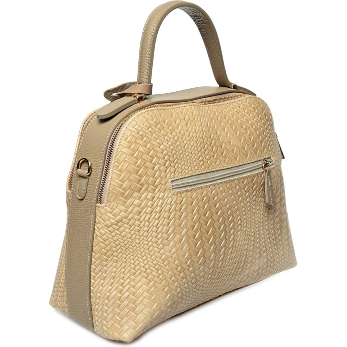 Borsa a mano Isabella Rhea Beige