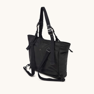 Bolso Shopper Convertible en Mochila ZONE SHOPPER BACKPACK C/BLACK