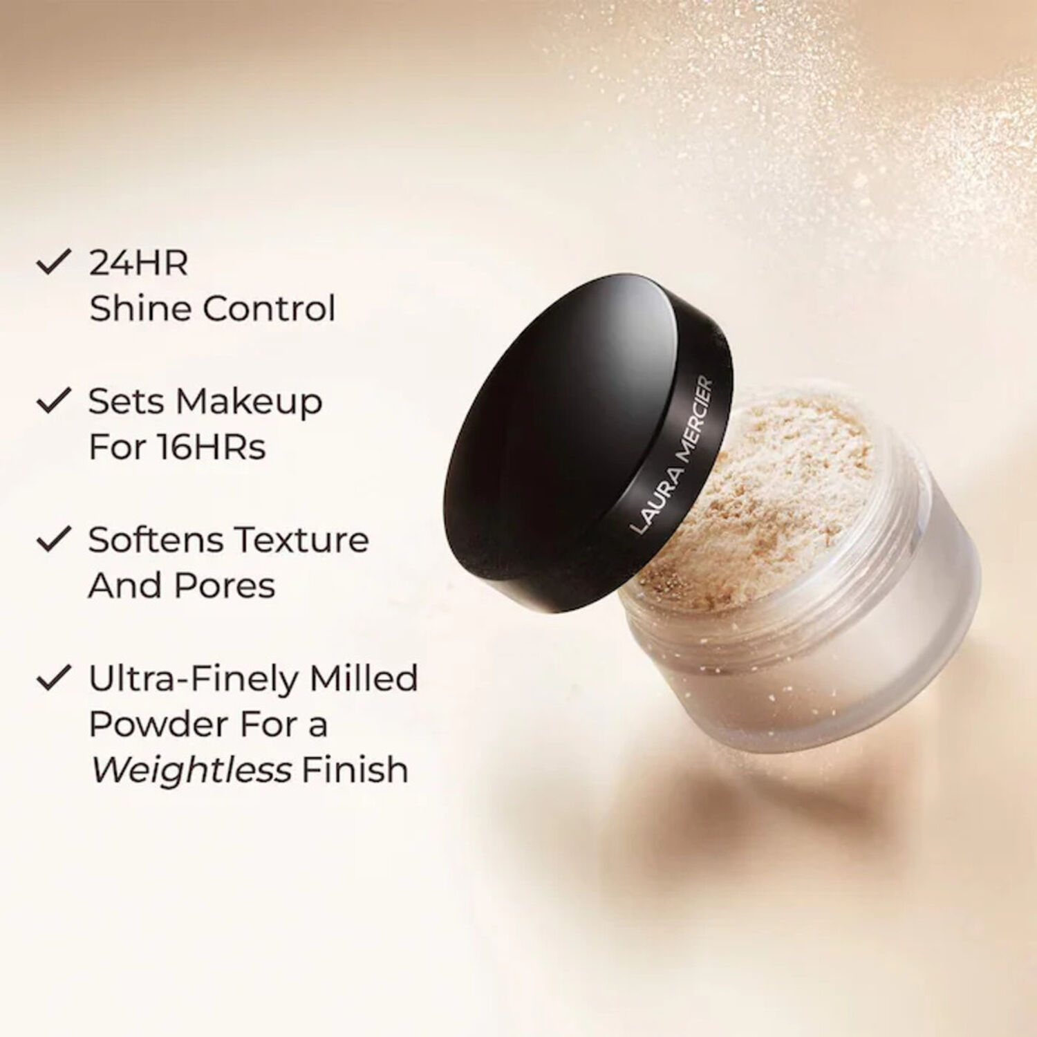 Artistry Icons - Coffret Mini fard à Paupières Teinte Rosegold + Mini Poudre Libre Fixatrice Translucent