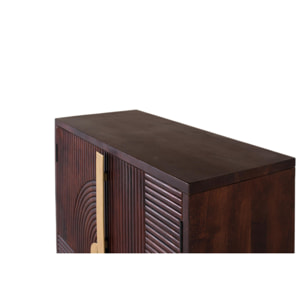 Aparador de Madera de Mango Estilo Rústico Moderno