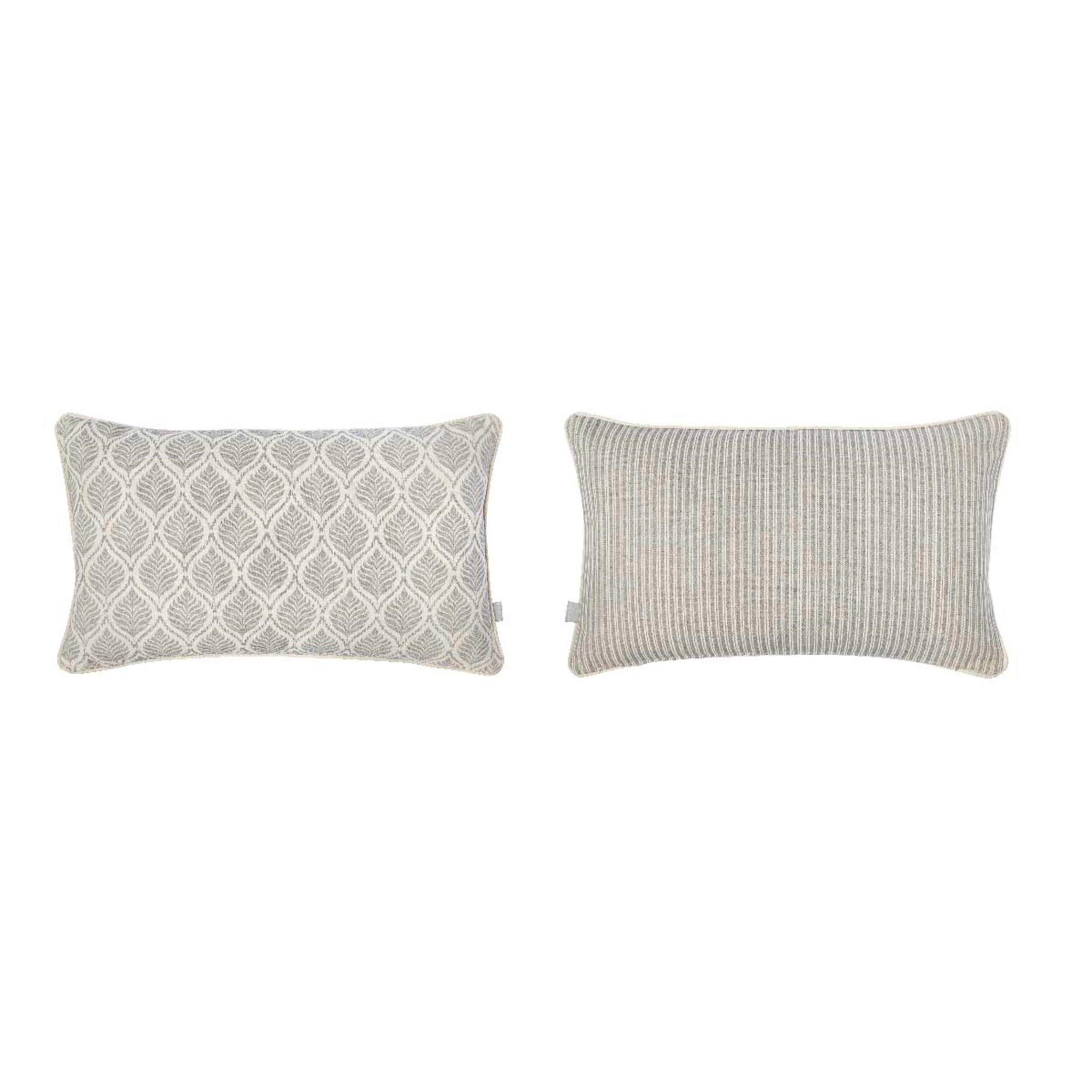 Lot de 2 housses de coussin en coton ASTRA 30x50 cm . Plusieurs colours disponibles.