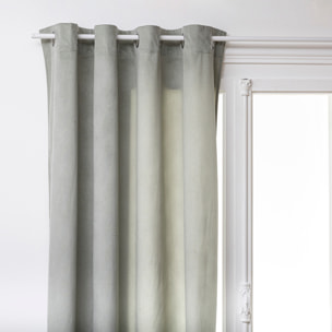 Rideau "Lilou" vert céladon 140x260cm