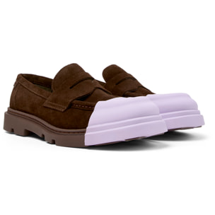 Scarpe stringate - CAMPER Junction - Marrone - Pelle scamosciata