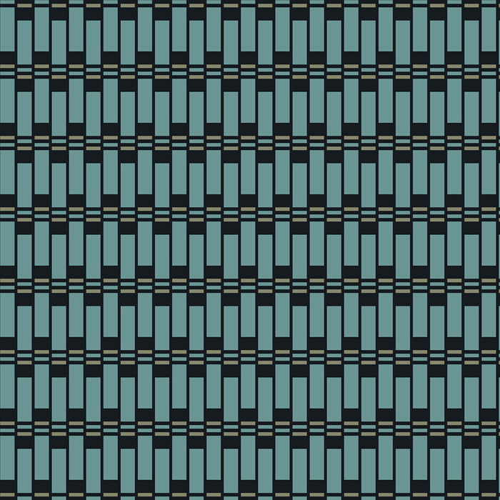 Papier peint duval bleu Intissé