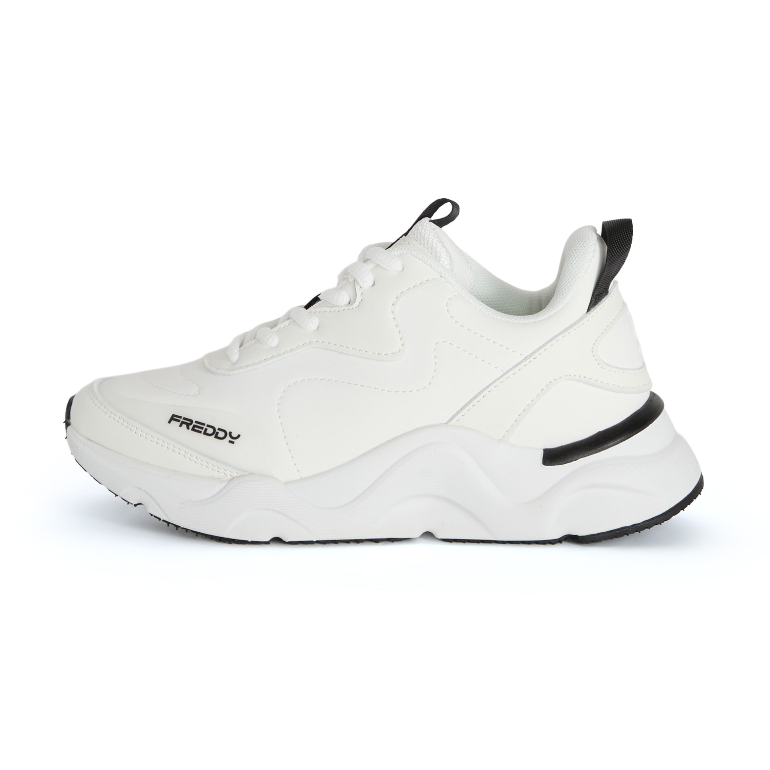 Sneakers Donna Chunky in Similpelle Nubuk con Suola EVA