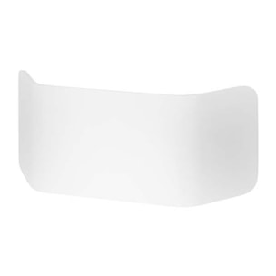 Ledsc4 LedsC4 Aplique LED Interior Eficiente 442lm 3000K, Diseño Moderno Blanco, Aluminio Resistente, Iluminación de Calidad para Hogar, 221mm