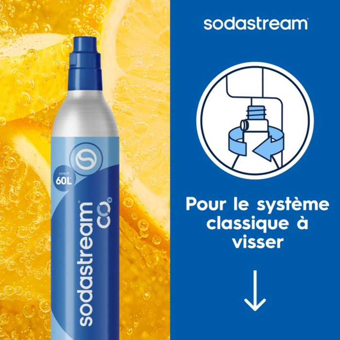 Cylindre CO2 SODASTREAM Recharge CO2 supplément Originale à vis