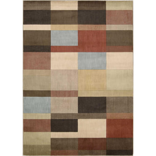 Tapis salon et chambre tissé motif seventies LACI