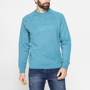 FELPA GIROCOLLO LEGGERA CON MANICHE RAGLAN