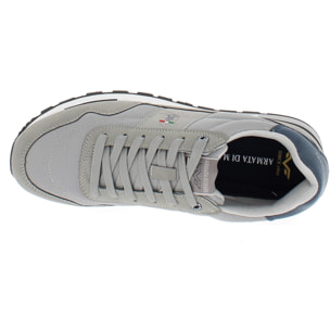 Armata di Mare Scarpe Uomo Sneakers Vintage Running con Soletta Rimovibile in Memory Foam AMU S25N715 Grey