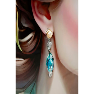 DIPINTO SU TELA LACCATO FANTASY C/CORNICE -A- CM 72X4X102